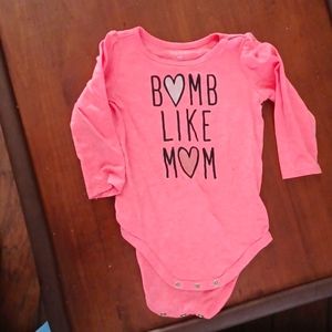 18m long-sleeved onsie